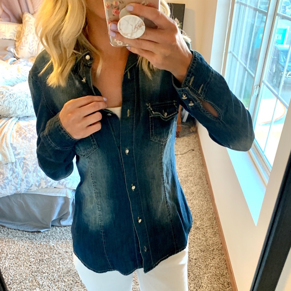 Denim Top